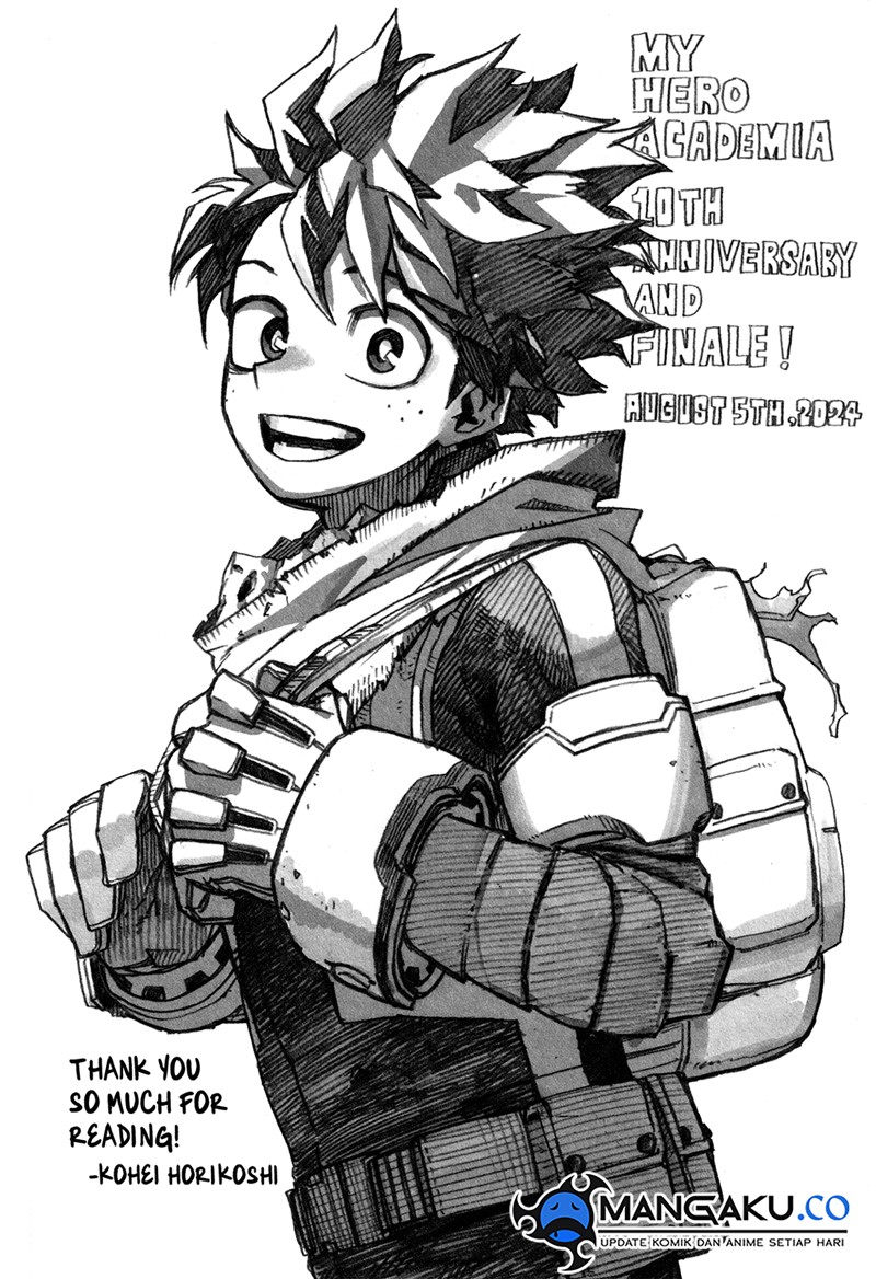 Boku no Hero Academia Chapter 430