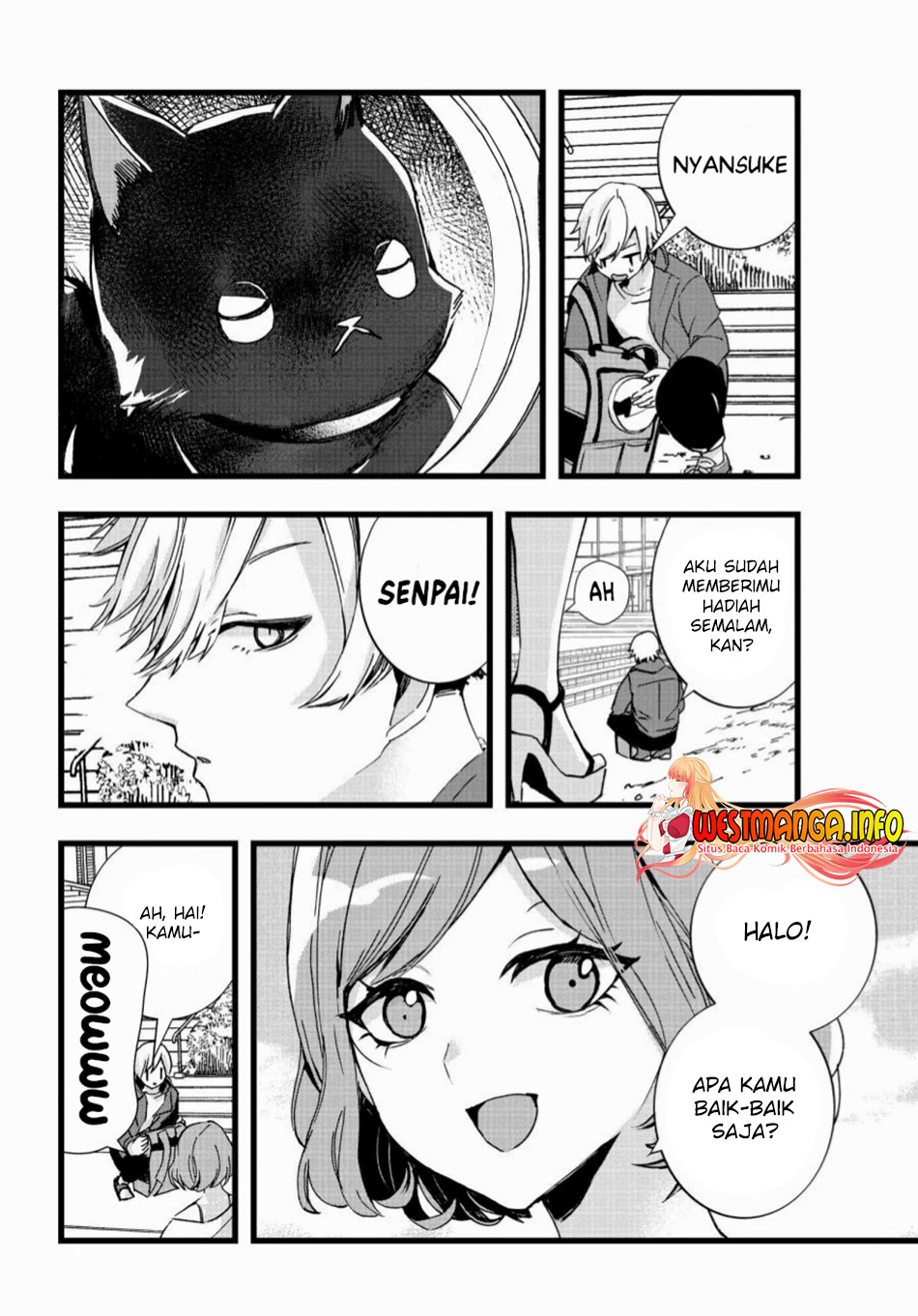Chiteki de Cool na Kouhai Bijo, Ore no Kai Neko ni naru