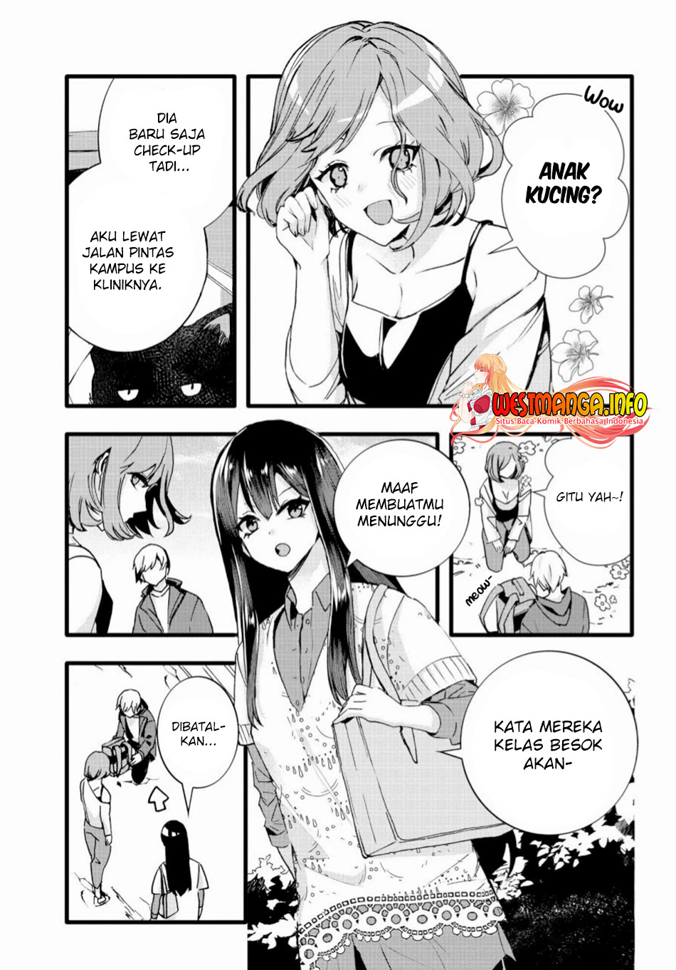 Chiteki de Cool na Kouhai Bijo, Ore no Kai Neko ni naru