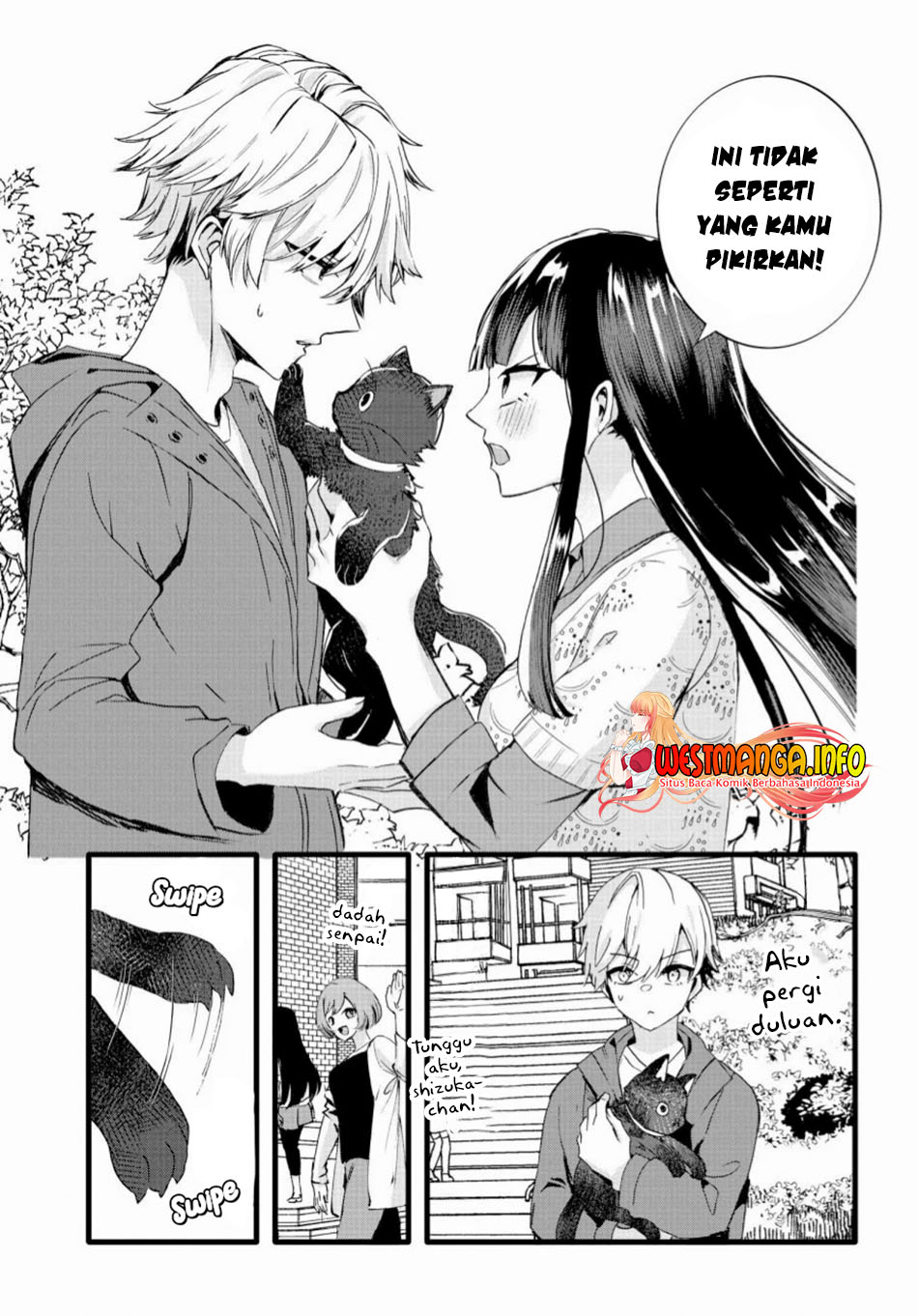 Chiteki de Cool na Kouhai Bijo, Ore no Kai Neko ni naru
