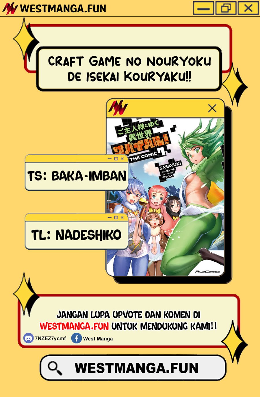Craft Game no Nouryoku de Isekai Kouryaku!!