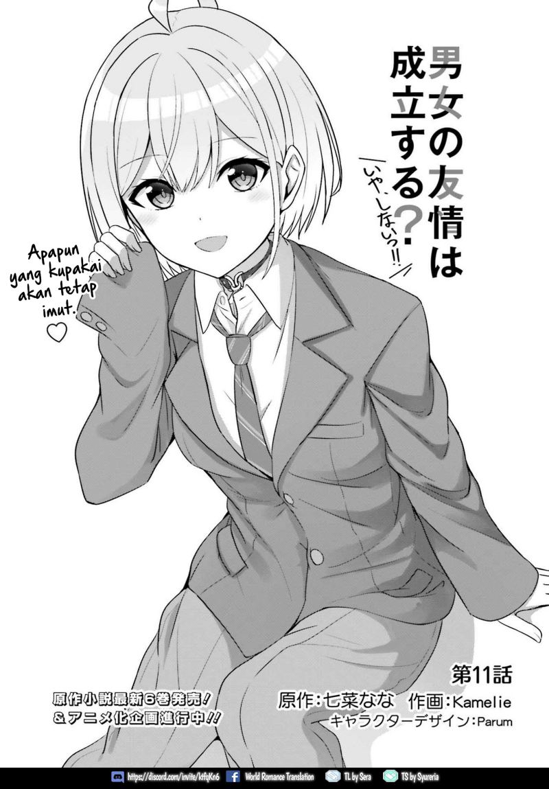Danjou no Yuujou wa Seiritsu Suru? (Iya, Shinai!!)