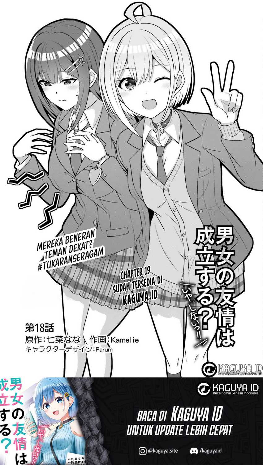 Danjou no Yuujou wa Seiritsu Suru? (Iya, Shinai!!)