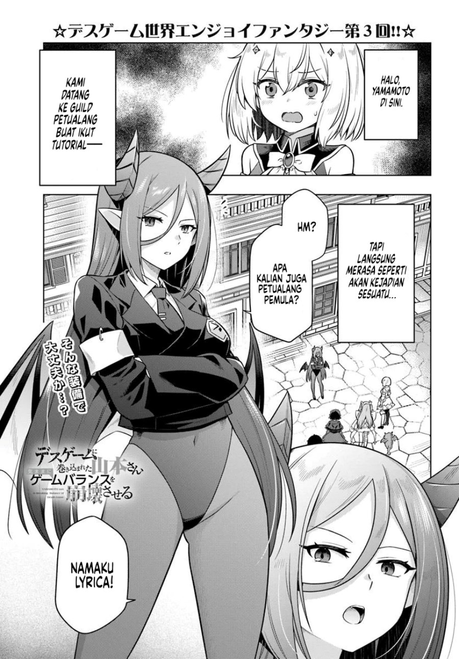 Desugemu ni Makikomareta Yamamoto-san, Kimama ni Gemu Baransu wo Hokai Saseru