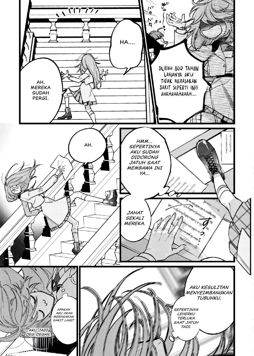 Doteihen Reijou ni Hyoui Shita 800-nen Mae no Akujo wa Hissori Seishun o Tanoshinde Iru