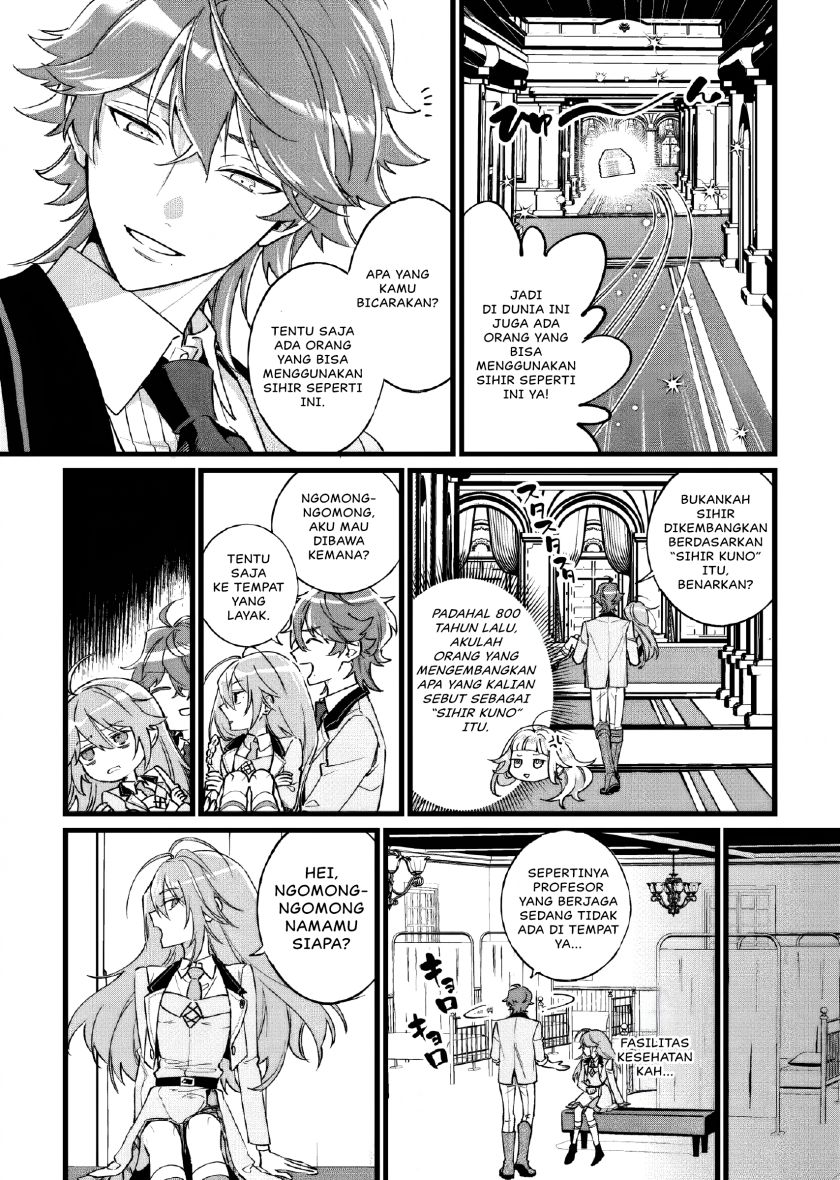 Doteihen Reijou ni Hyoui Shita 800-nen Mae no Akujo wa Hissori Seishun o Tanoshinde Iru