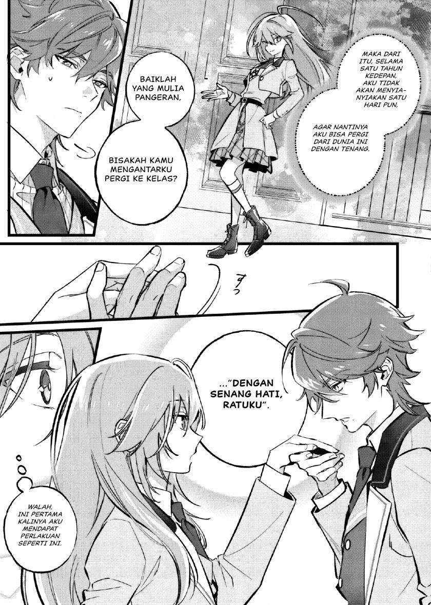 Doteihen Reijou ni Hyoui Shita 800-nen Mae no Akujo wa Hissori Seishun o Tanoshinde Iru