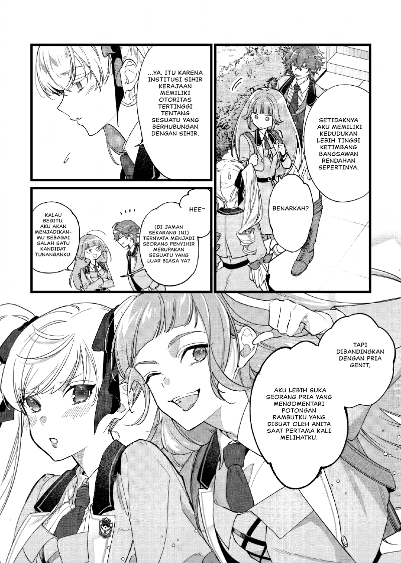 Doteihen Reijou ni Hyoui Shita 800-nen Mae no Akujo wa Hissori Seishun o Tanoshinde Iru