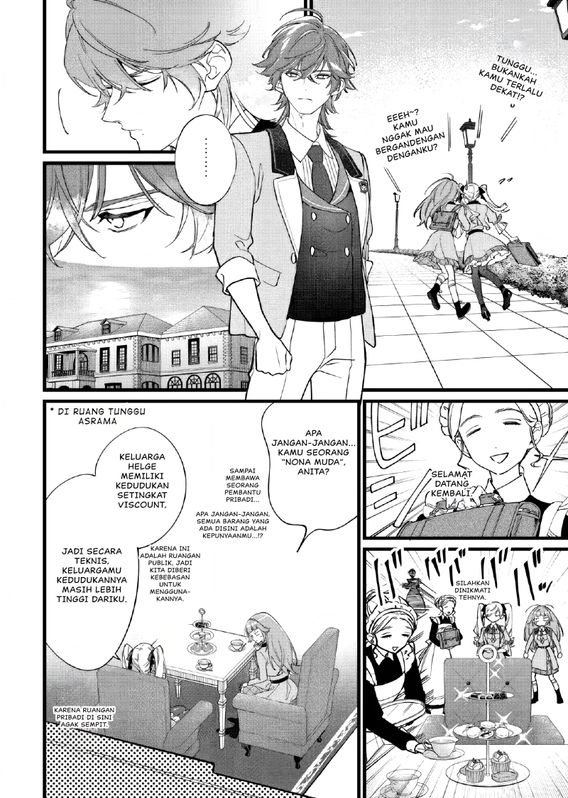 Doteihen Reijou ni Hyoui Shita 800-nen Mae no Akujo wa Hissori Seishun o Tanoshinde Iru