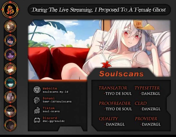 During The Live Streaming, I Proposed To A Female Ghost