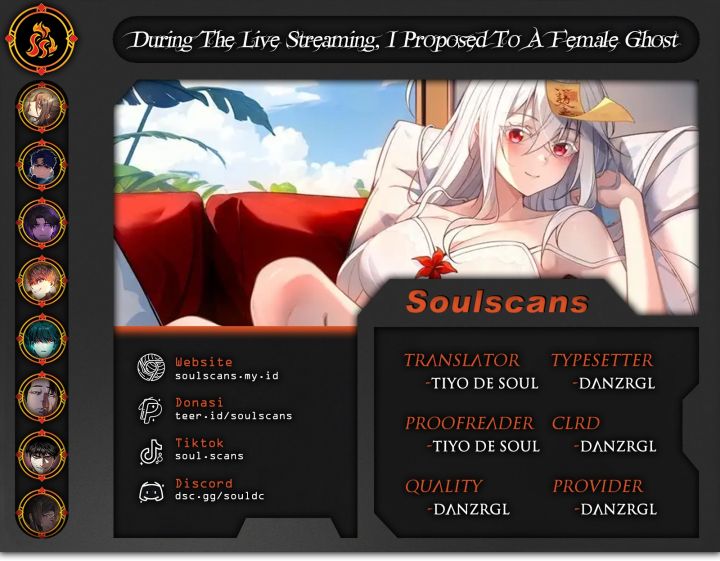 During The Live Streaming, I Proposed To A Female Ghost