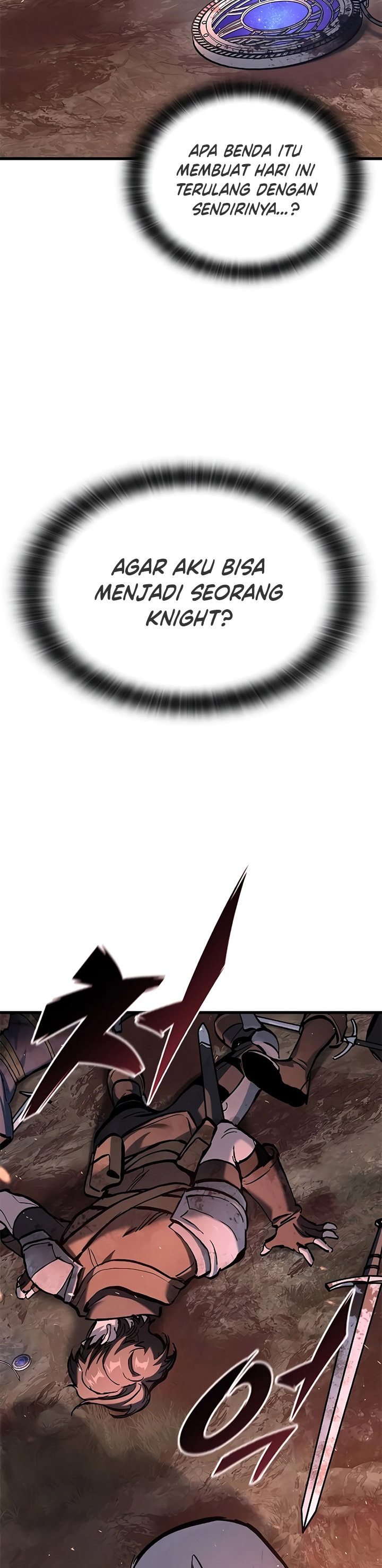 Eternally Regressing Knight