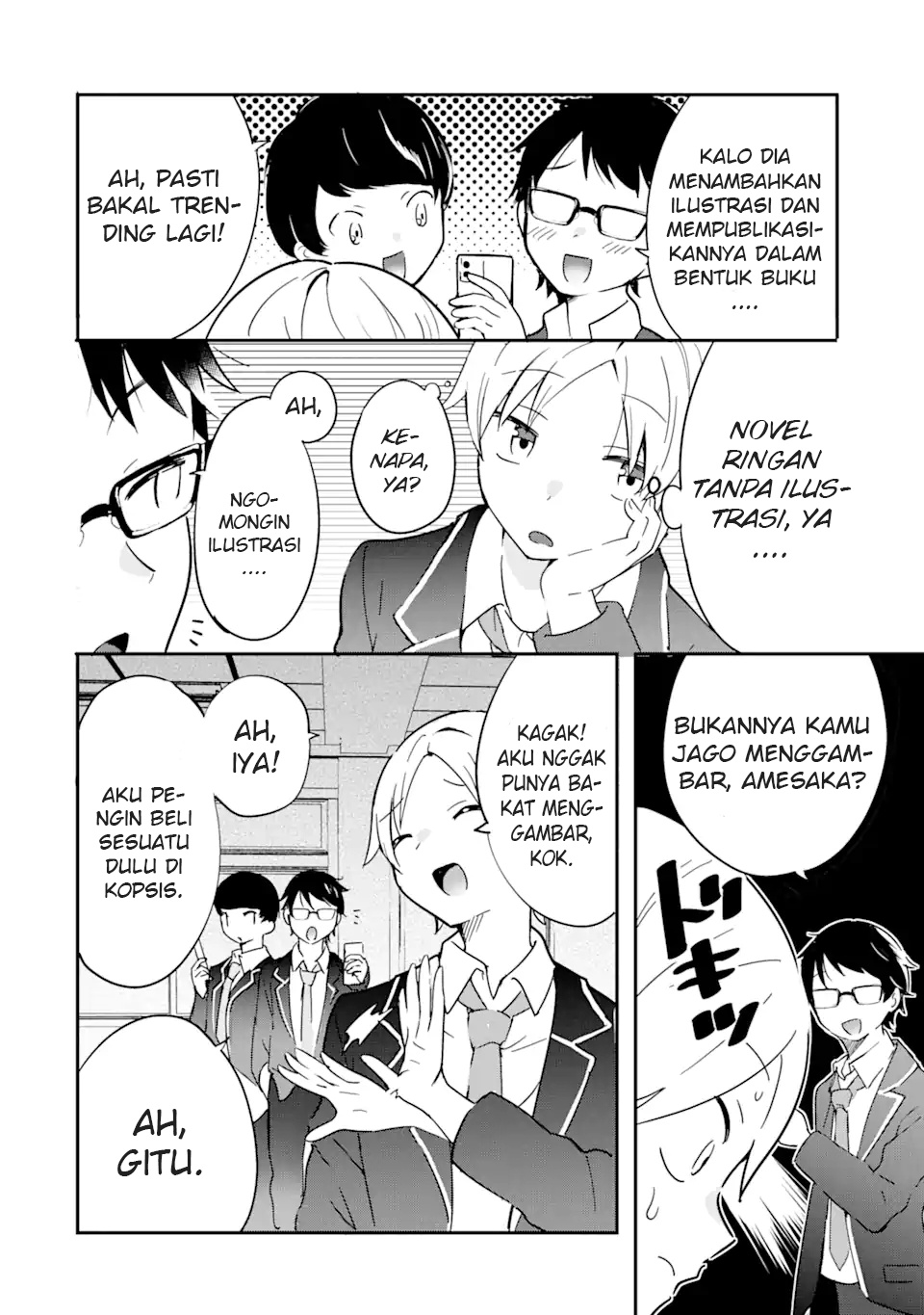 Gakuen 1 no Bishoujo wa x x Eshi no Ore ni Horeteiru!? (The Number 1 Beautiful Girl in the School is in Love With Me, the XXX Artist.)