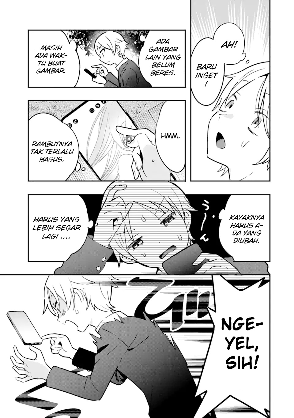 Gakuen 1 no Bishoujo wa x x Eshi no Ore ni Horeteiru!? (The Number 1 Beautiful Girl in the School is in Love With Me, the XXX Artist.)