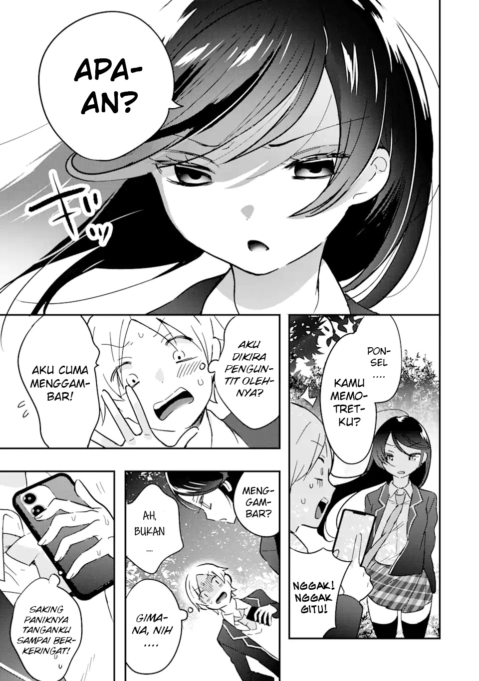 Gakuen 1 no Bishoujo wa x x Eshi no Ore ni Horeteiru!? (The Number 1 Beautiful Girl in the School is in Love With Me, the XXX Artist.)