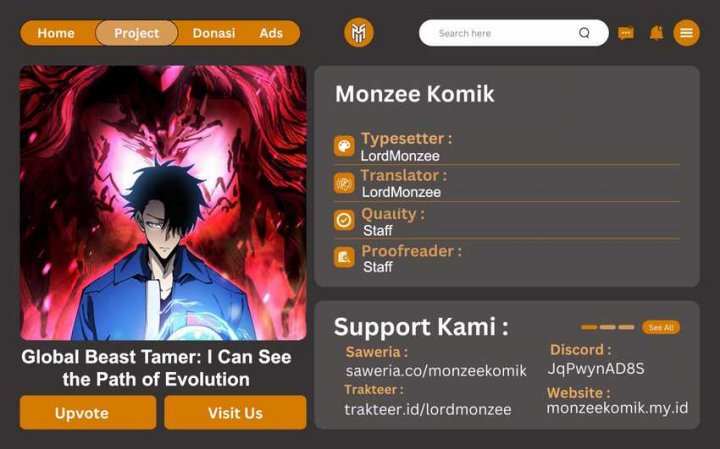 Global Beast Tamer: I Can See the Path of Evolution