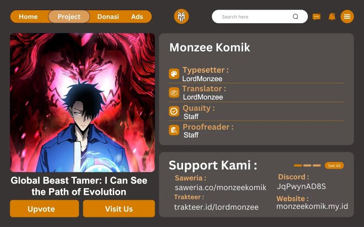 Global Beast Tamer: I Can See the Path of Evolution