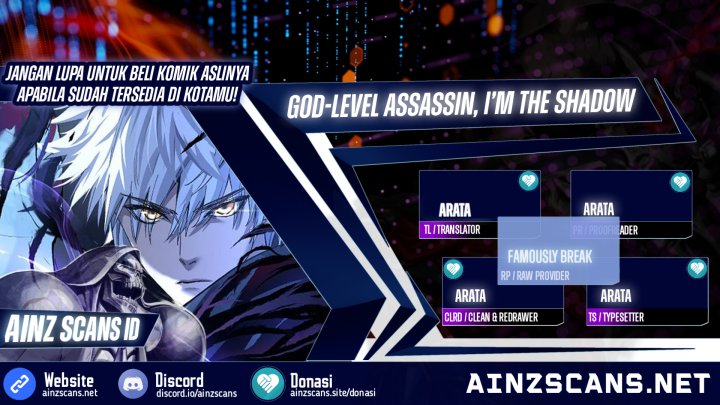 God-level Assassin, I’m the Shadow