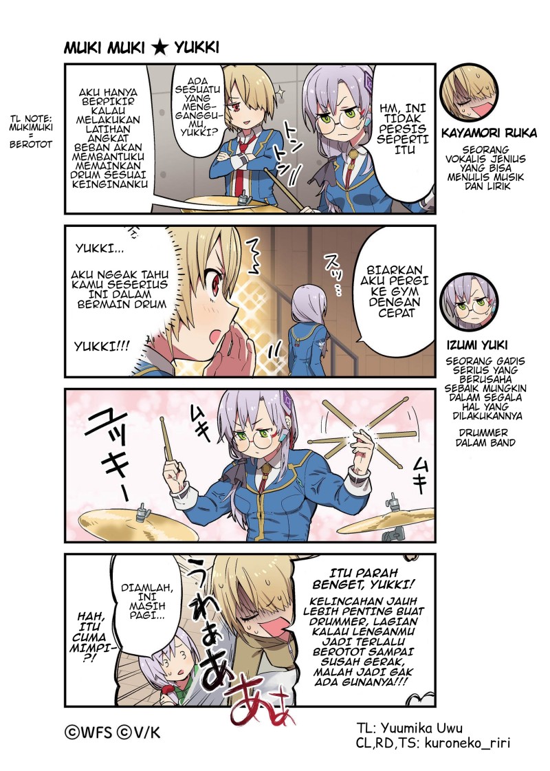 Heaven Burns Red Official 4-Koma