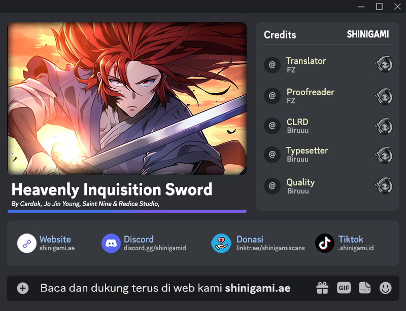 Heavenly Inquisition Sword