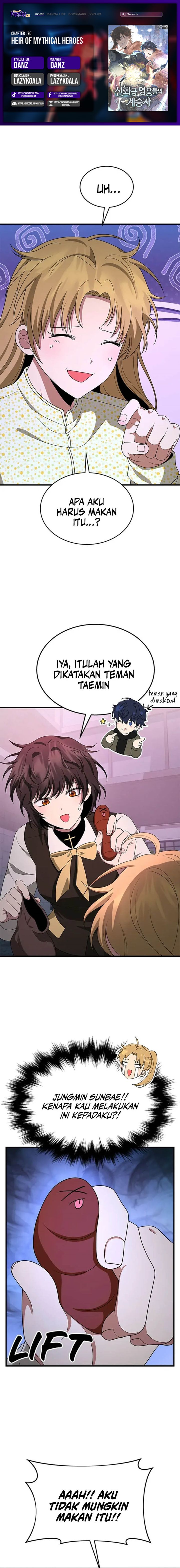 Heir of Mythical Heroes