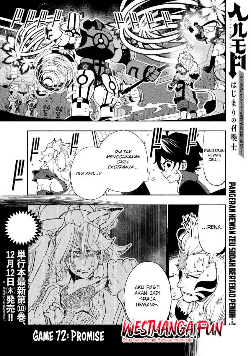Hell Mode: Yarikomi Suki no Gamer wa Hai Settei no Isekai de Musou Suruw