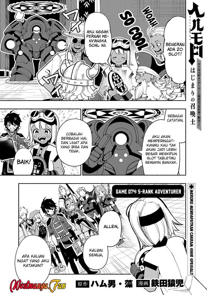 Hell Mode: Yarikomi Suki no Gamer wa Hai Settei no Isekai de Musou Suruw