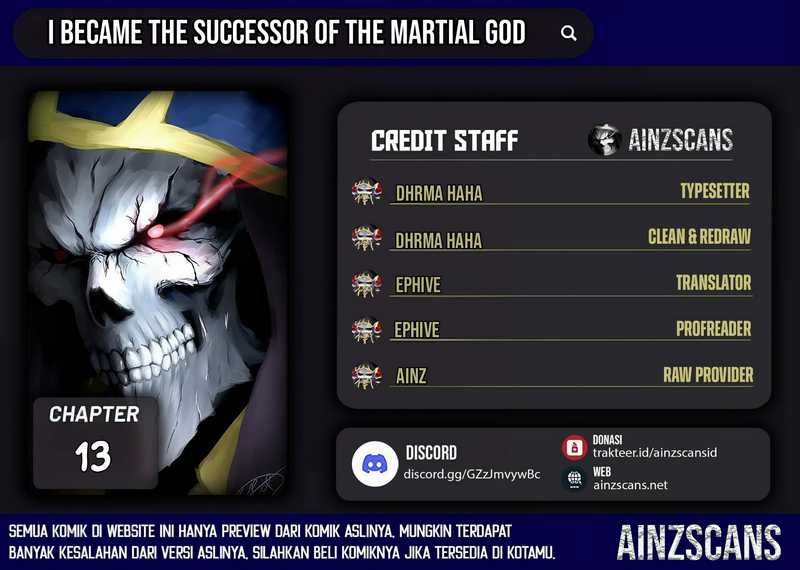 I Became the Successor of the Martial God