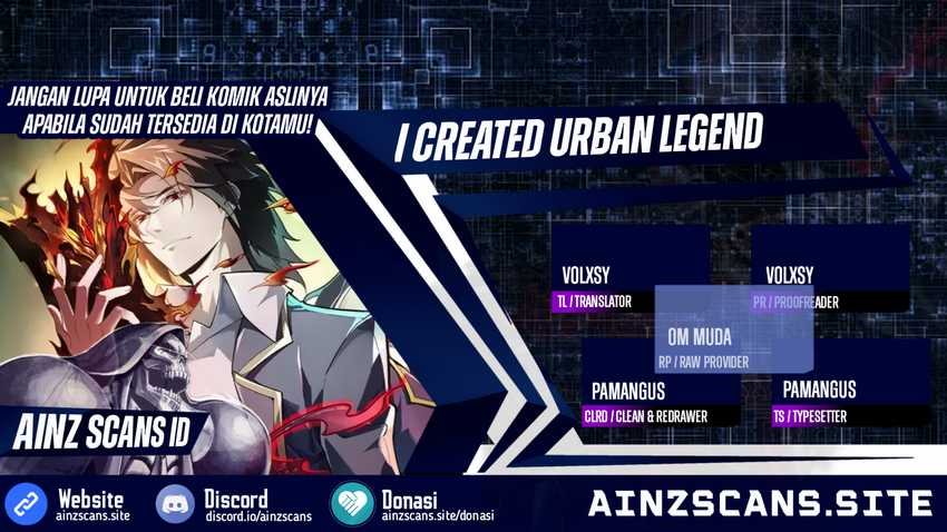 I Created an Urban Legend!