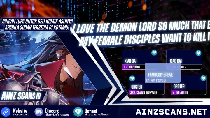 I Love the Demon Lord So Much That Even My Female Disciples Want to Kill Me