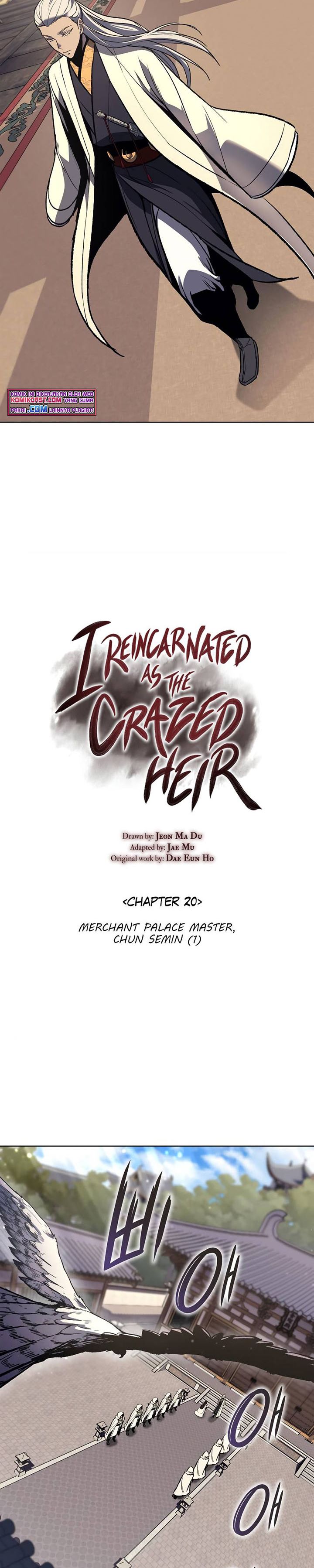 I Reincarnated As The Crazed Heir