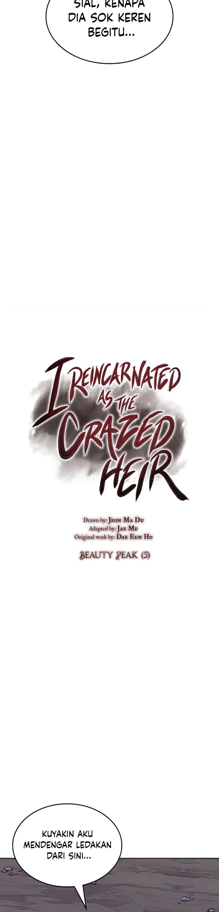 I Reincarnated As The Crazed Heir