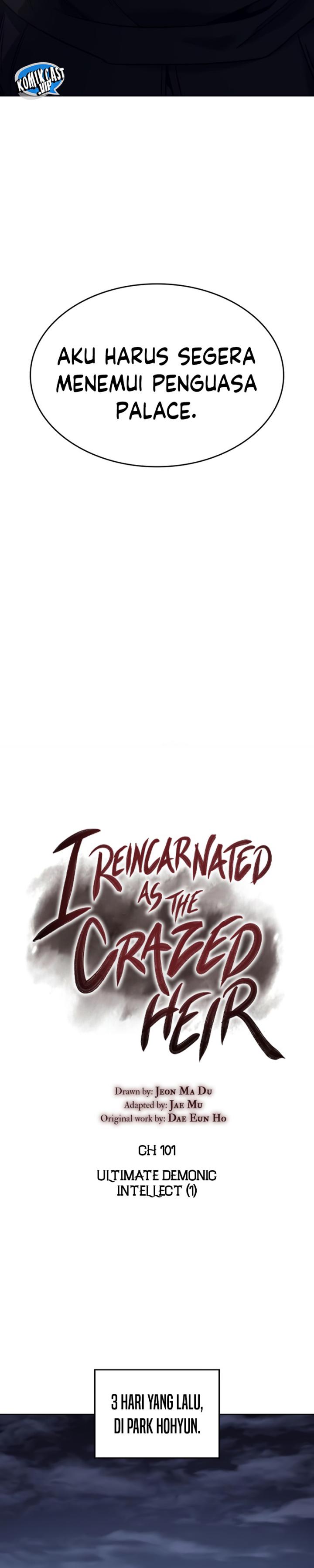 I Reincarnated As The Crazed Heir