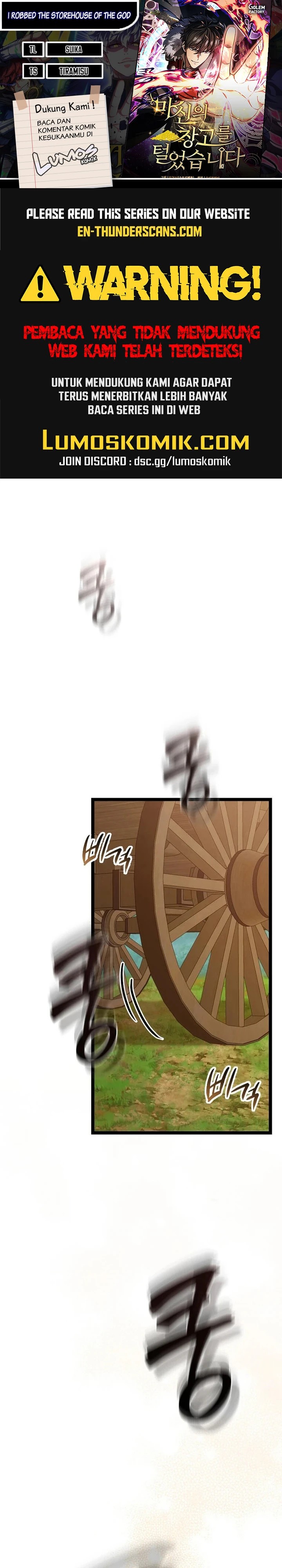 I Robbed The Storehouse Of The God