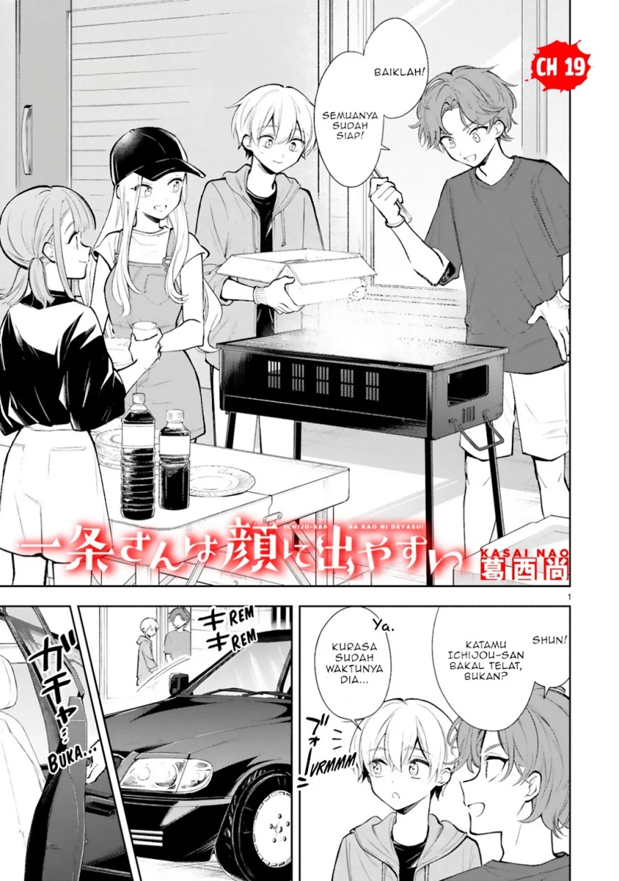 Ichijou-san wa Kao ni Deyasui