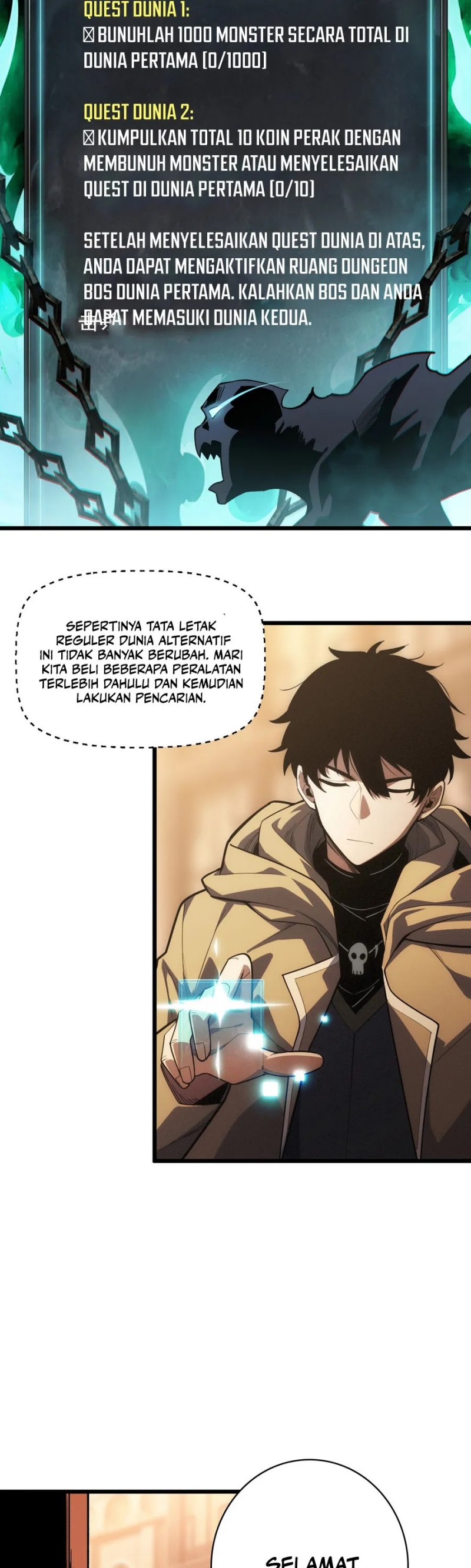 Idle Player Returns as a God