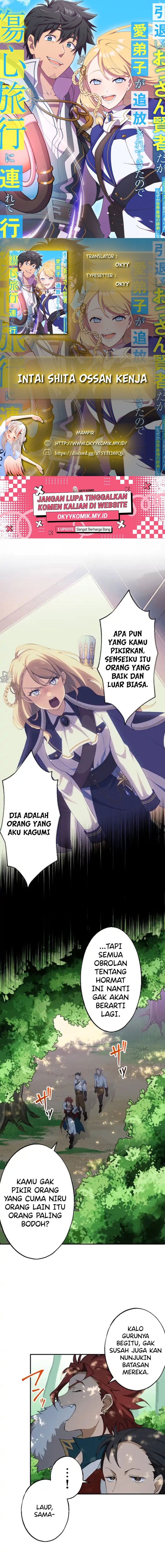 Intai Shita Ossan Kenja da ga Manadeshi ga Tsuihou Sarete Kita no de Shoushin Ryokou ni Tsureteiku ~Slow Life na Tabi no Tsumori ga, Nazeka Sekai Saikyou no Shitei ni Natteita~