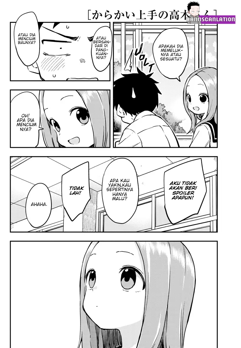 Karakai Jouzu no Takagi-san Chapter 173