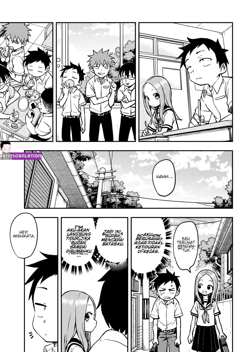 Karakai Jouzu no Takagi-san Chapter 173