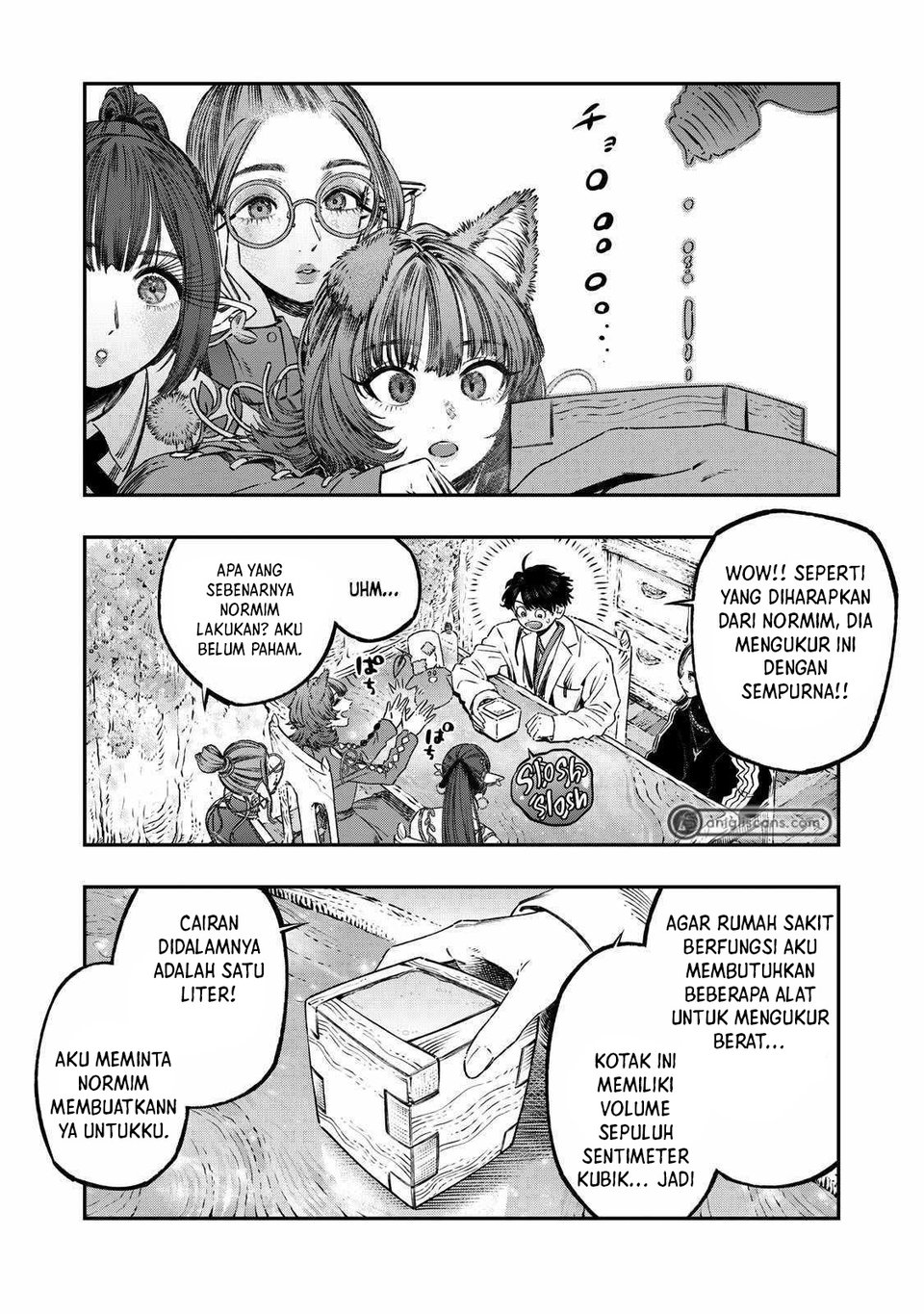 Koudou ni Hattatsu Shita Igaku wa Mahou to Kubetsu ga Tsukanai