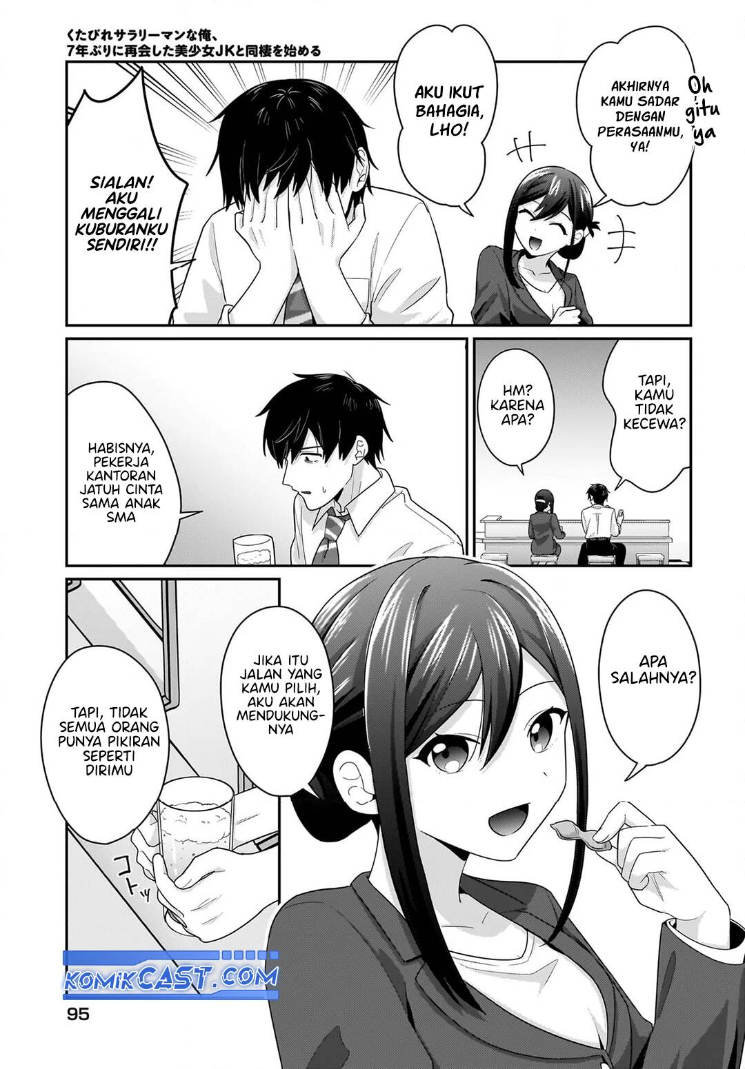 Kutabire Salarymen no Ore, 7nenburi ni Saikai shita Bishoujo JK to Dosei wo Hajimaru
