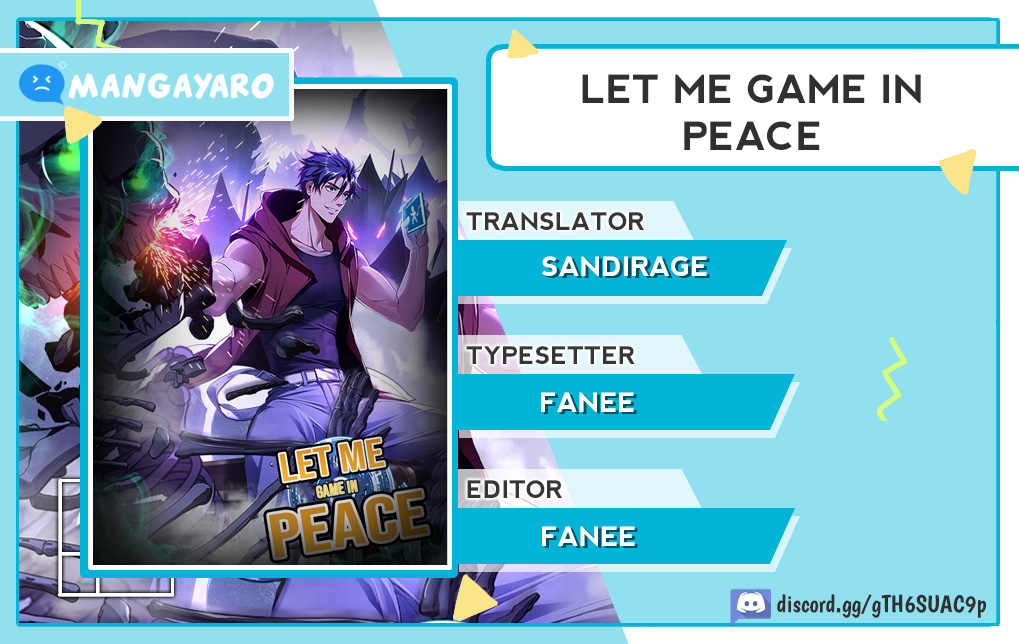 Let Me Game In Peace