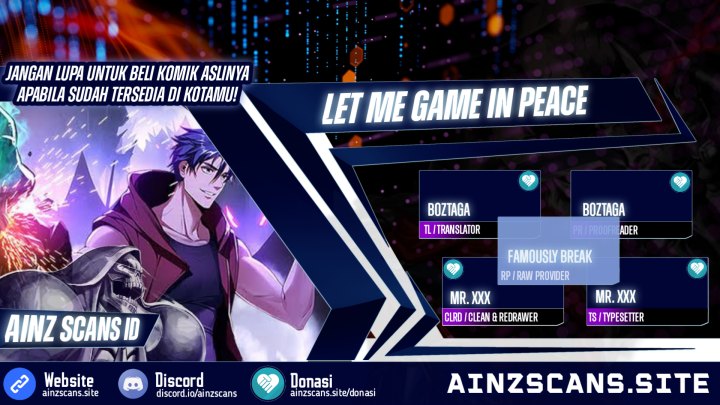 Let Me Game In Peace