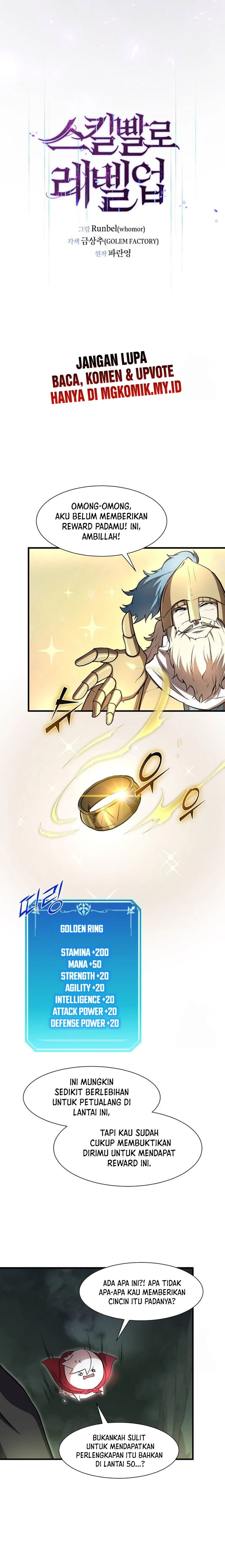 Leveling Up with Skills (Skill Master Levels Up)