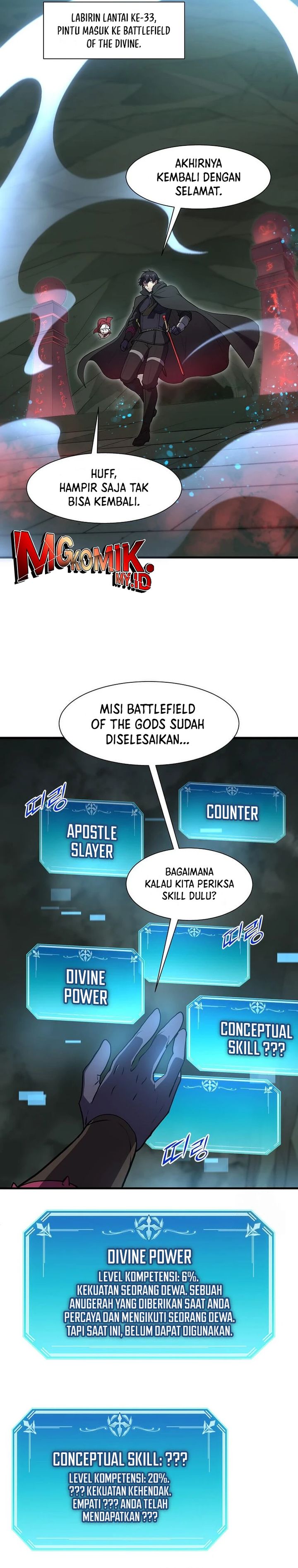 Leveling Up with Skills (Skill Master Levels Up)