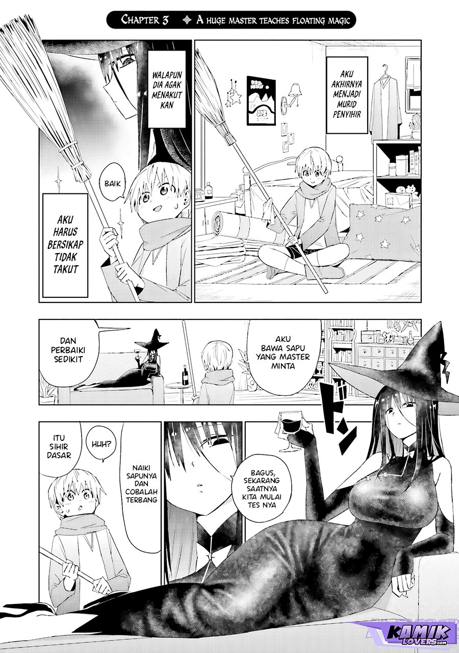 Mahou to Boku to Dekkai Shishou Chapter 3