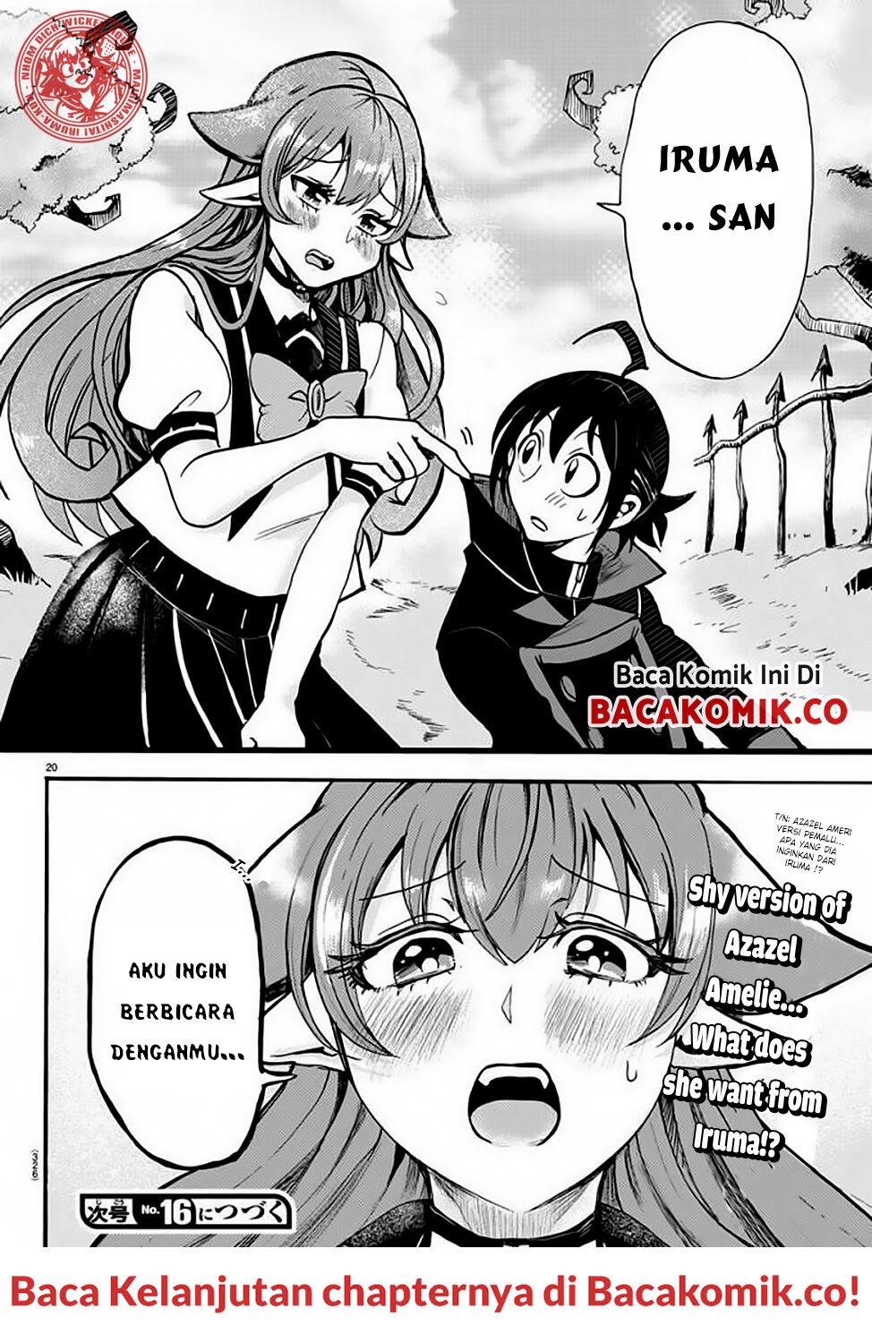 Mairimashita! Iruma-kun Chapter 50