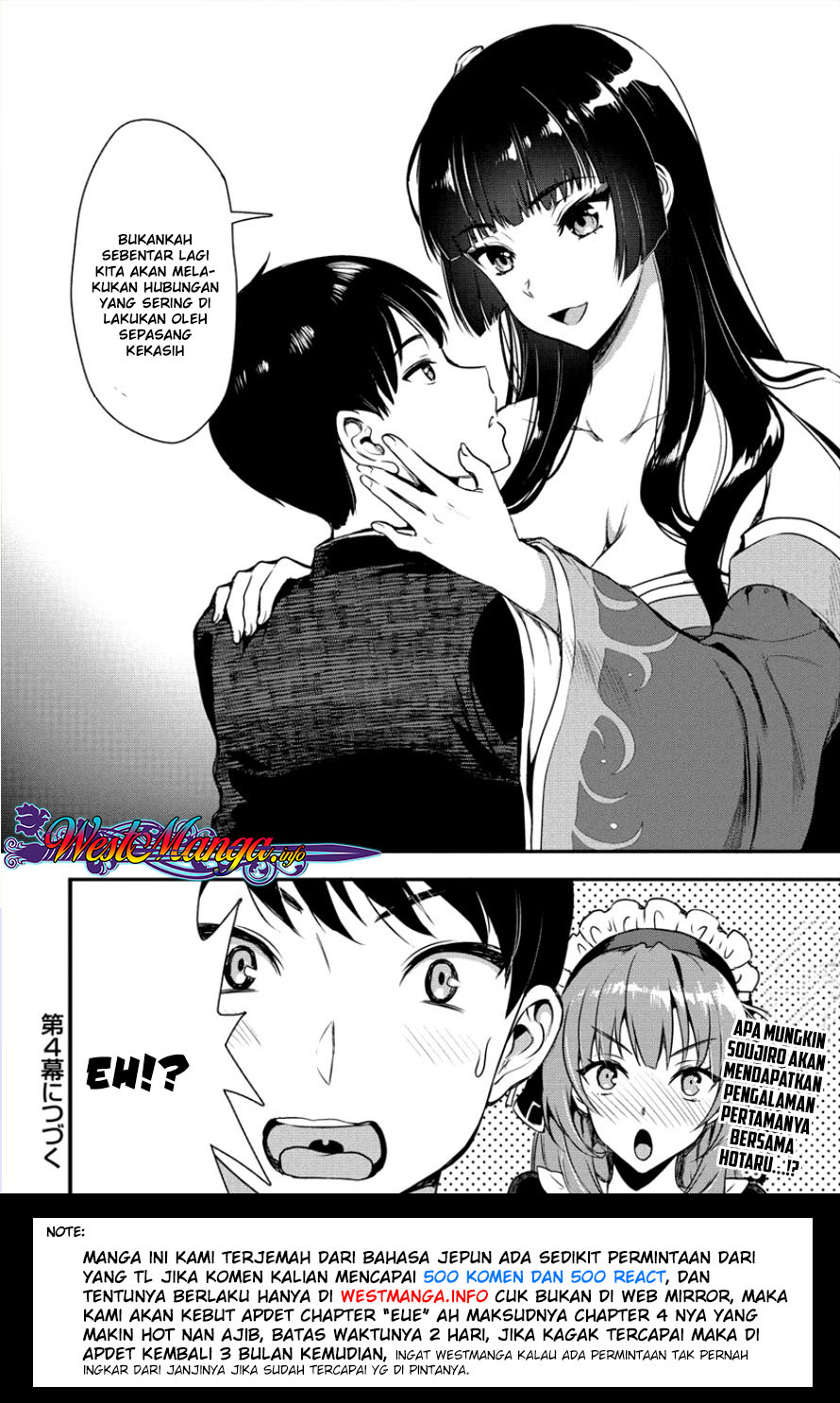 Makenshi no Maken Niyoru Maken no Tame no Harem Life Chapter 3