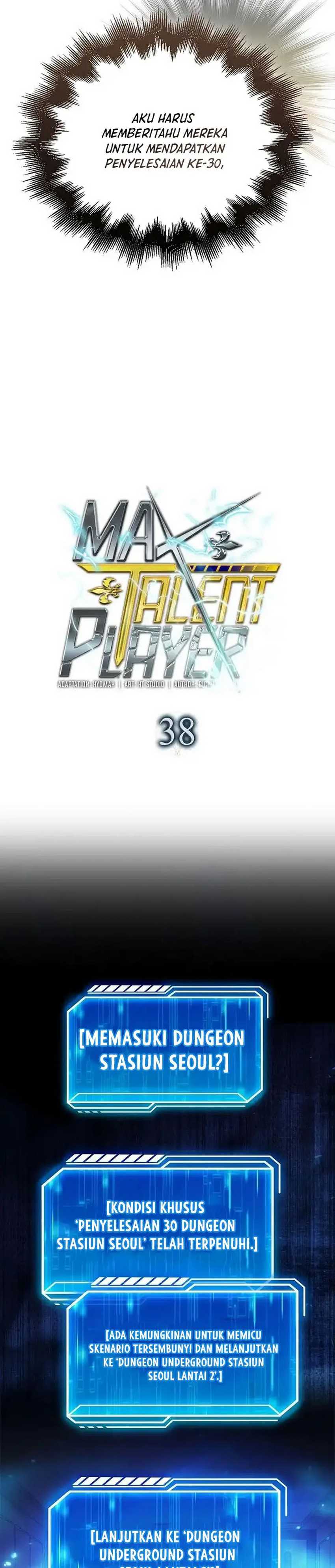 Max Talent Player Chapter 38