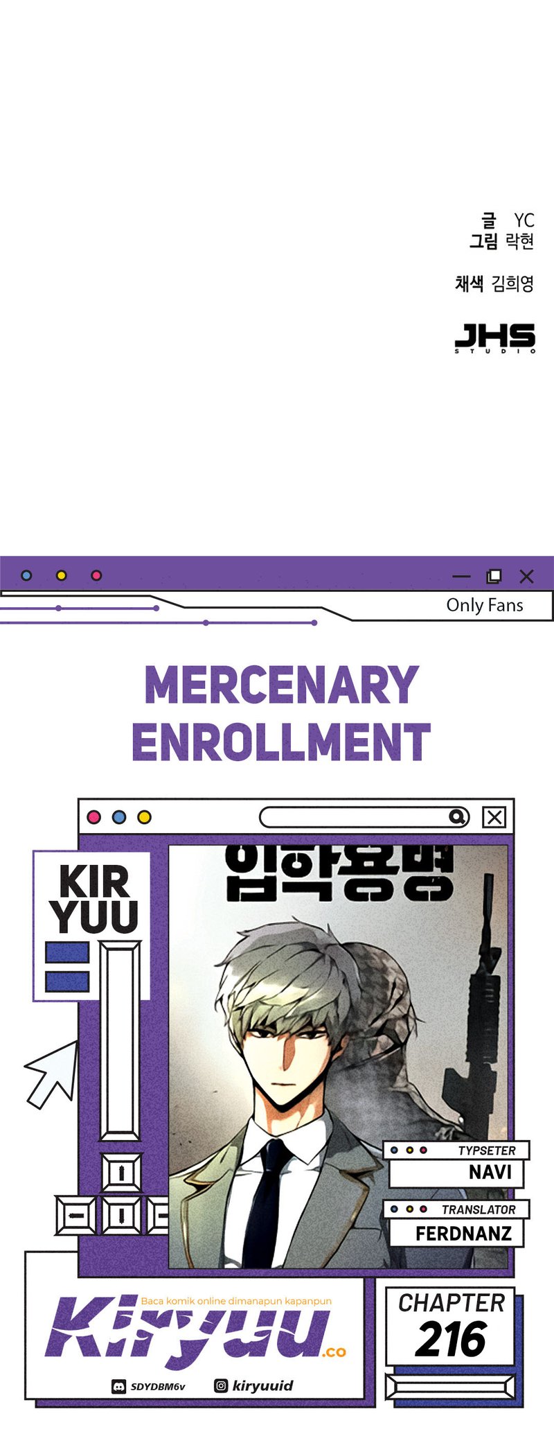 Mercenary Enrollment
